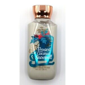 Bath & Body Works Frosted Coconut Snowball Lotion Shea Butter & Vitamin E 8oz